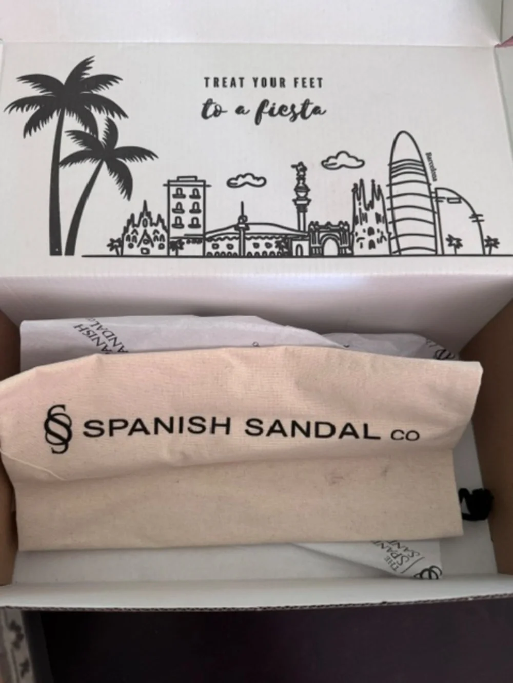 Spanish Sandal Co. new box